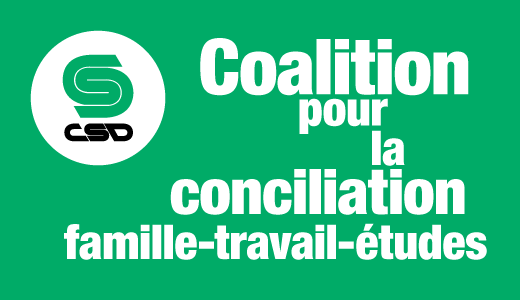 Coalition prou la conciliation famille-travail-études