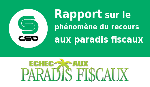 Rapport sur le phénomène du recours aux paradis fiscaux