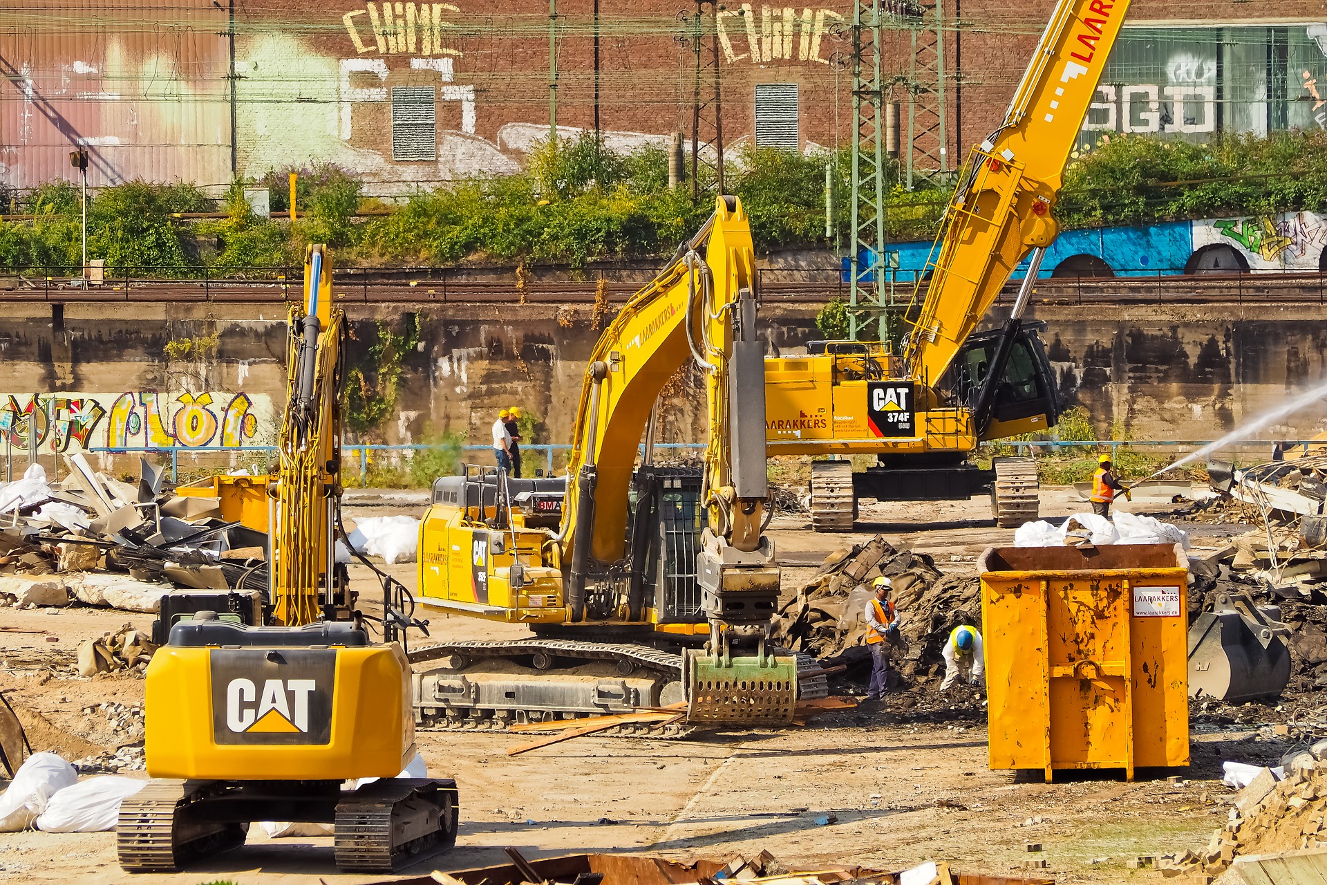 chantier de construction