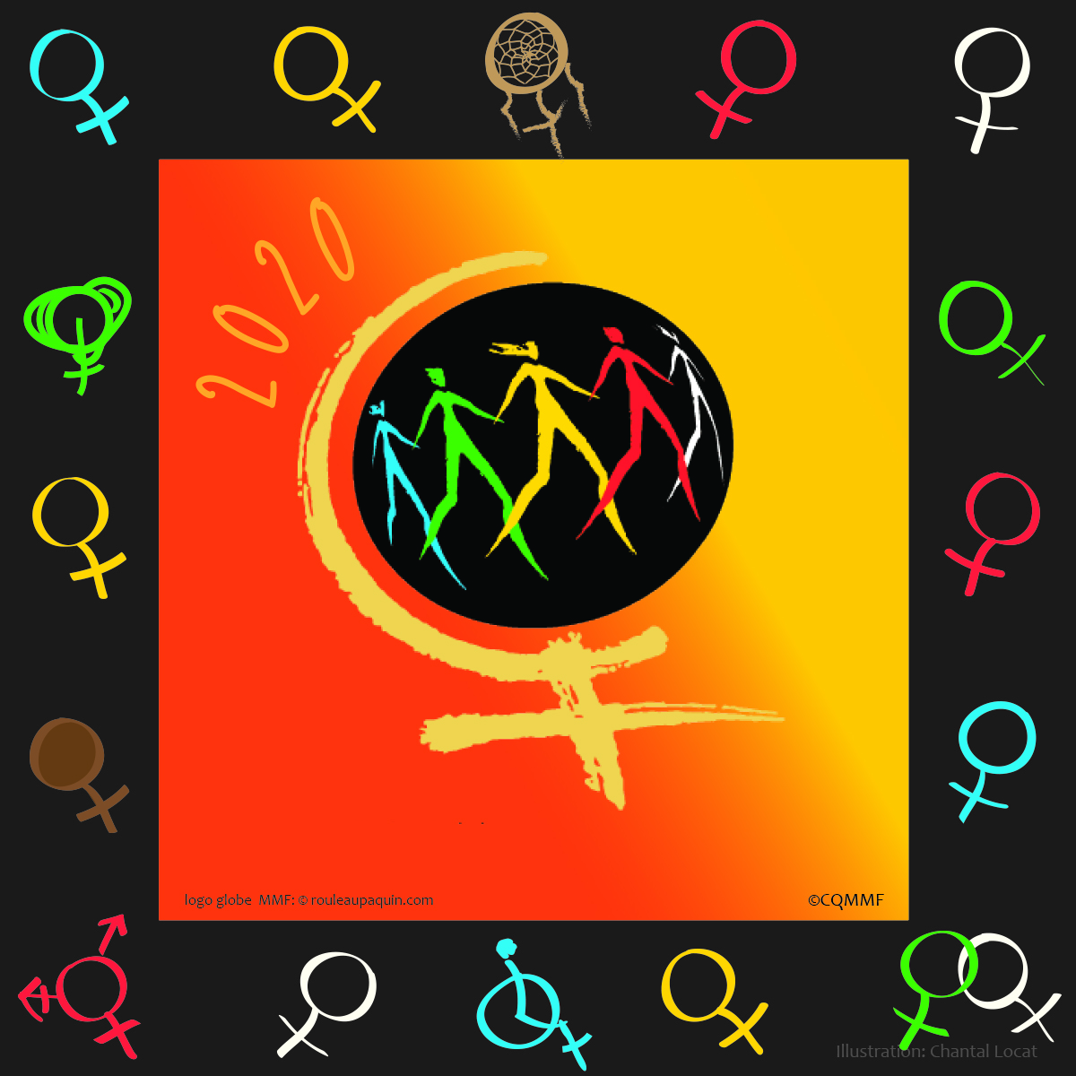 Logo de la Marche mondiale des femmes