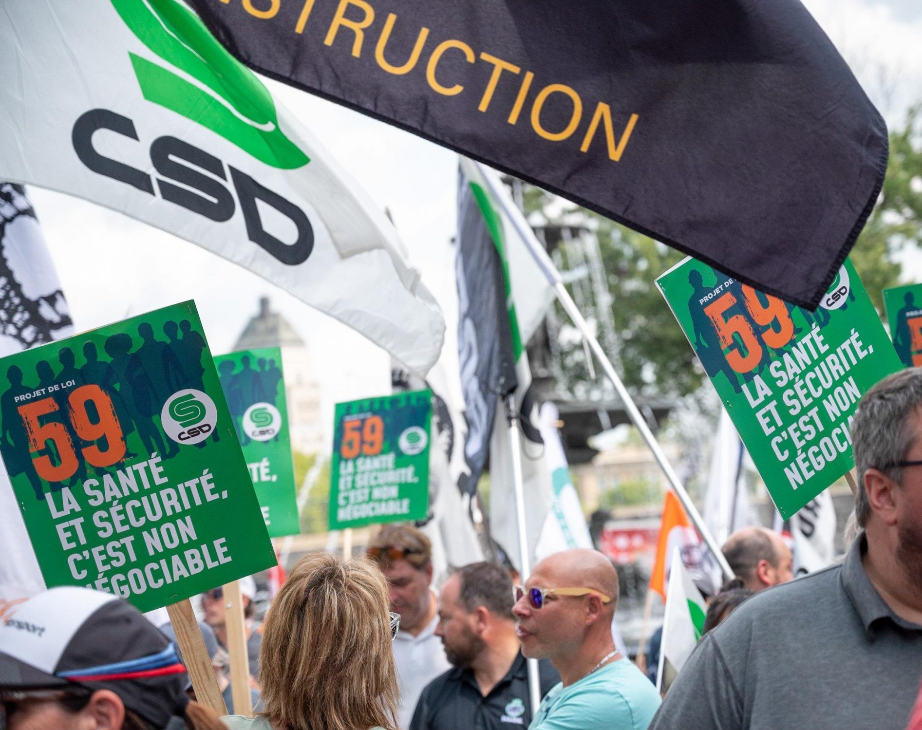 Manif PL 59 santé sécurité - assemblée nationale